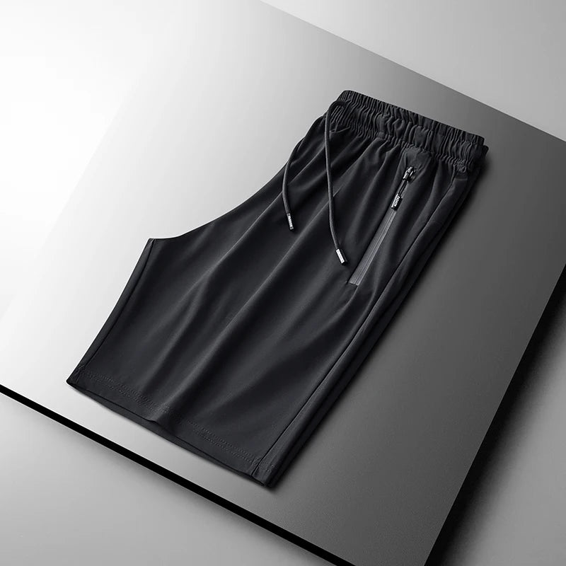 Men's Ice Silk Casual Shorts