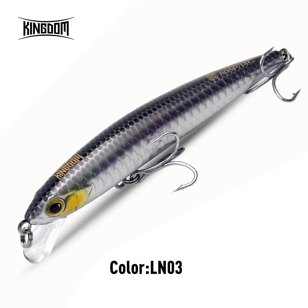 Kingdom Suspending Minnow Fishing Lures