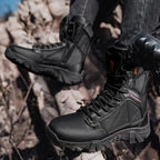 YUYIN Steel toe Work Boots