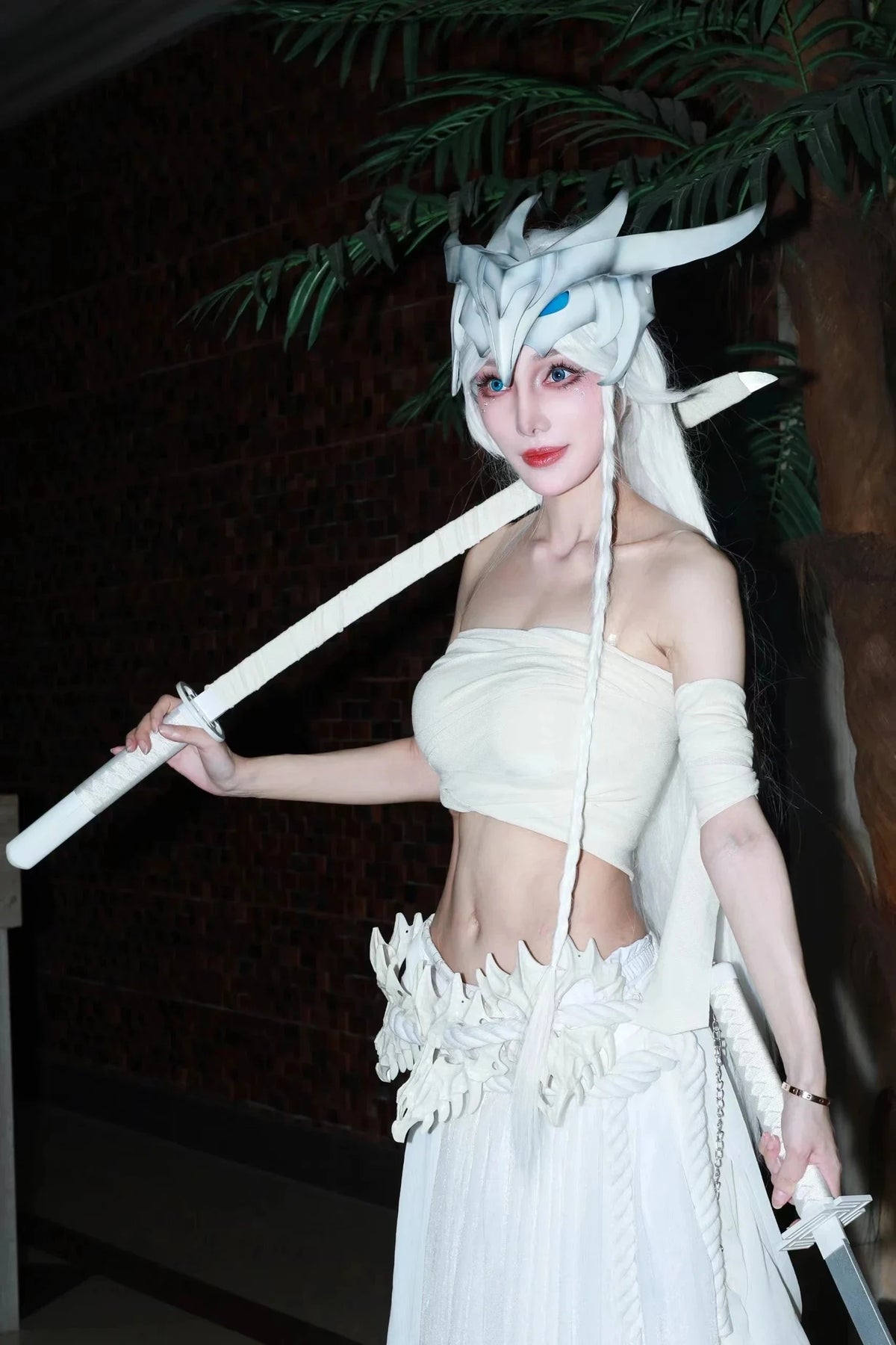 Yone Cosplay Costumes Game LoL The Unforgotten Yone Role Play