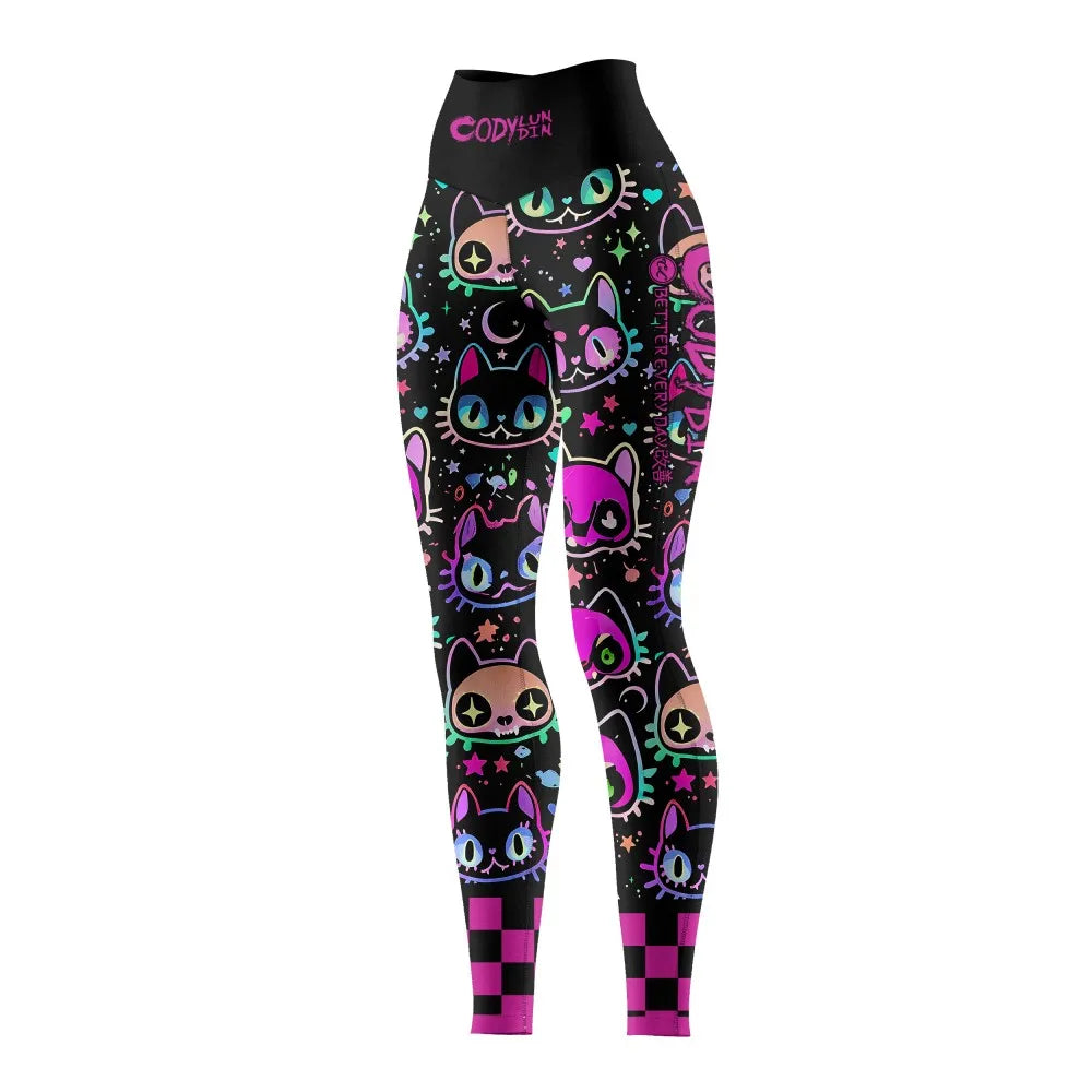 Women Rash Guard Gym  MMA Compression Sportswear 4pcs/Set