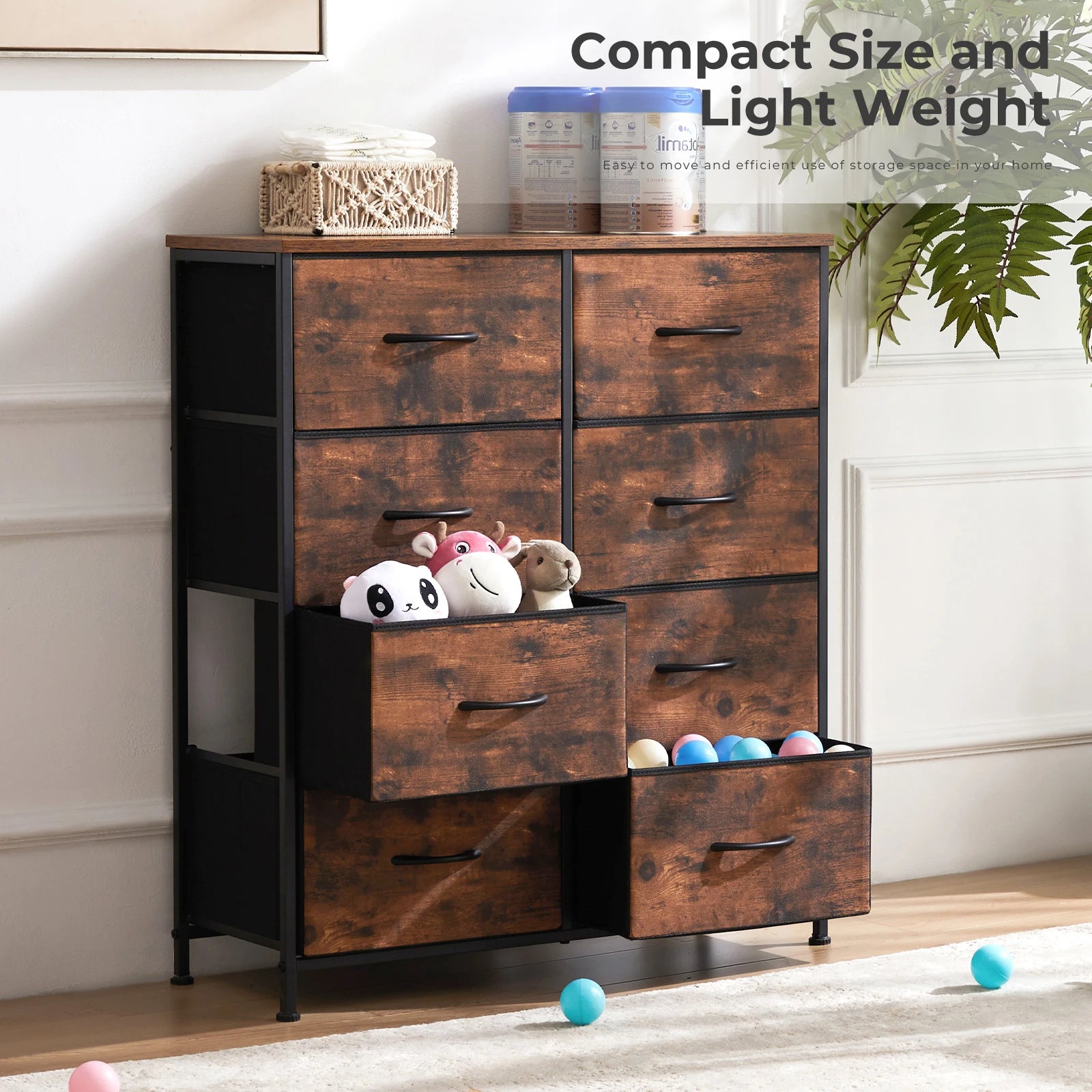 MCQ Fabric 8 Drawers