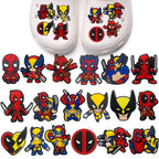 9-28Pcs Hot Toys Cartoon Series Shoe Charms