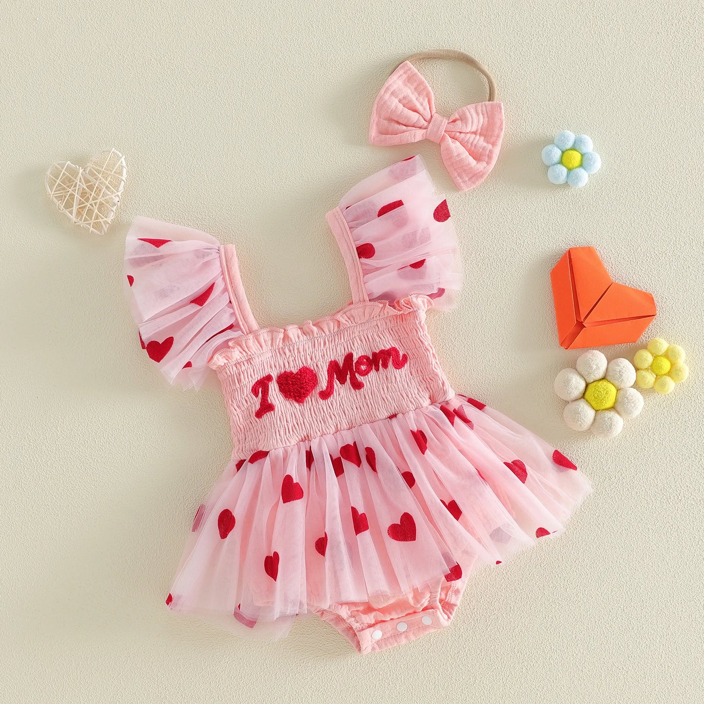Baby Girl Mother's Day Outfit