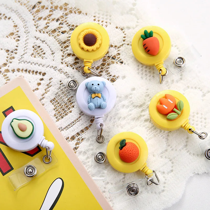 Retractable Reel ID Badge Holder