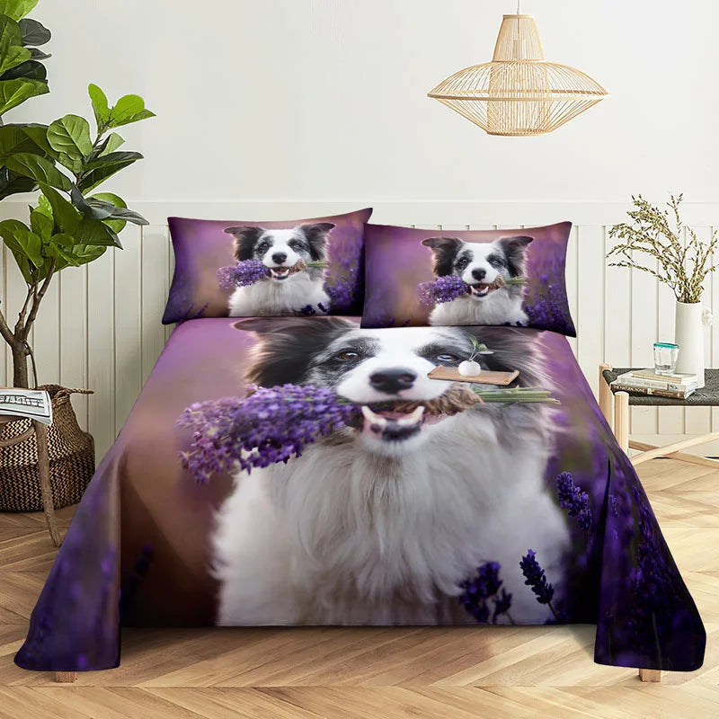 Purple animated Bed Sets