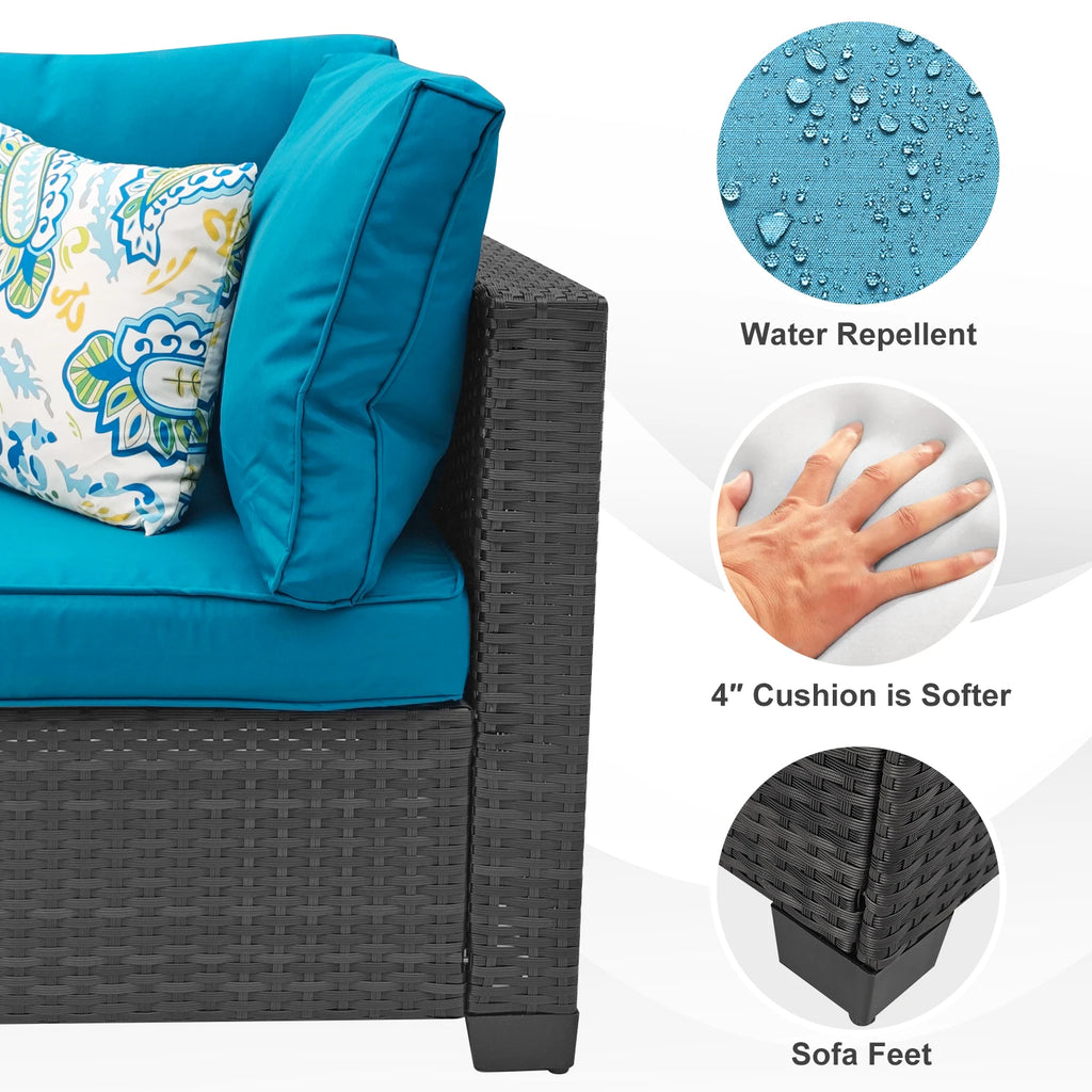 Patio Furniture Set 7 Piece