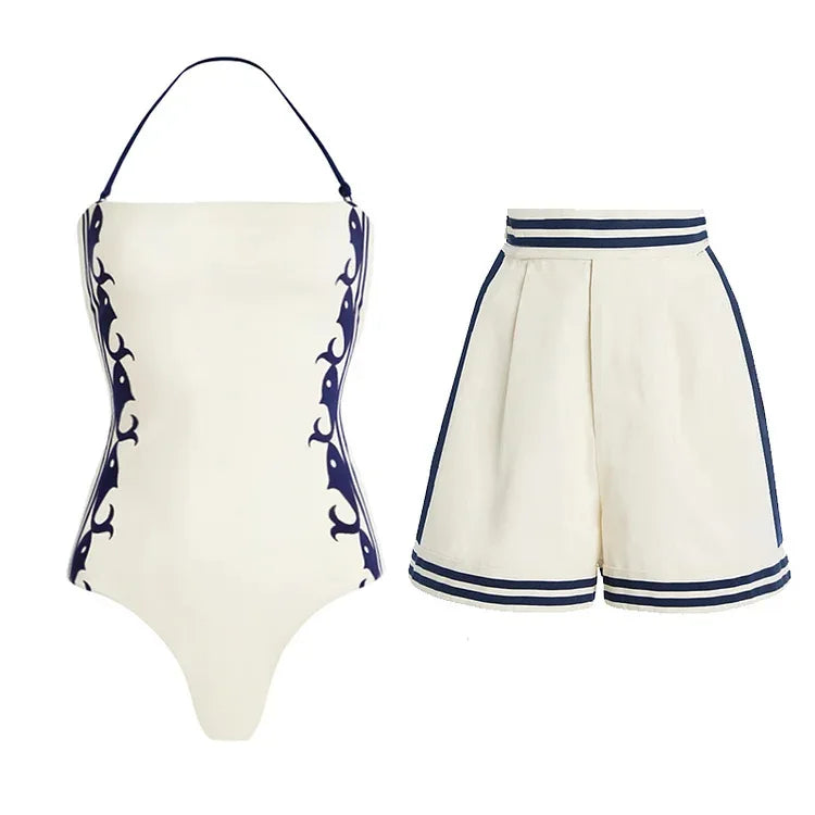 Women 3-Piece high waist swimwear