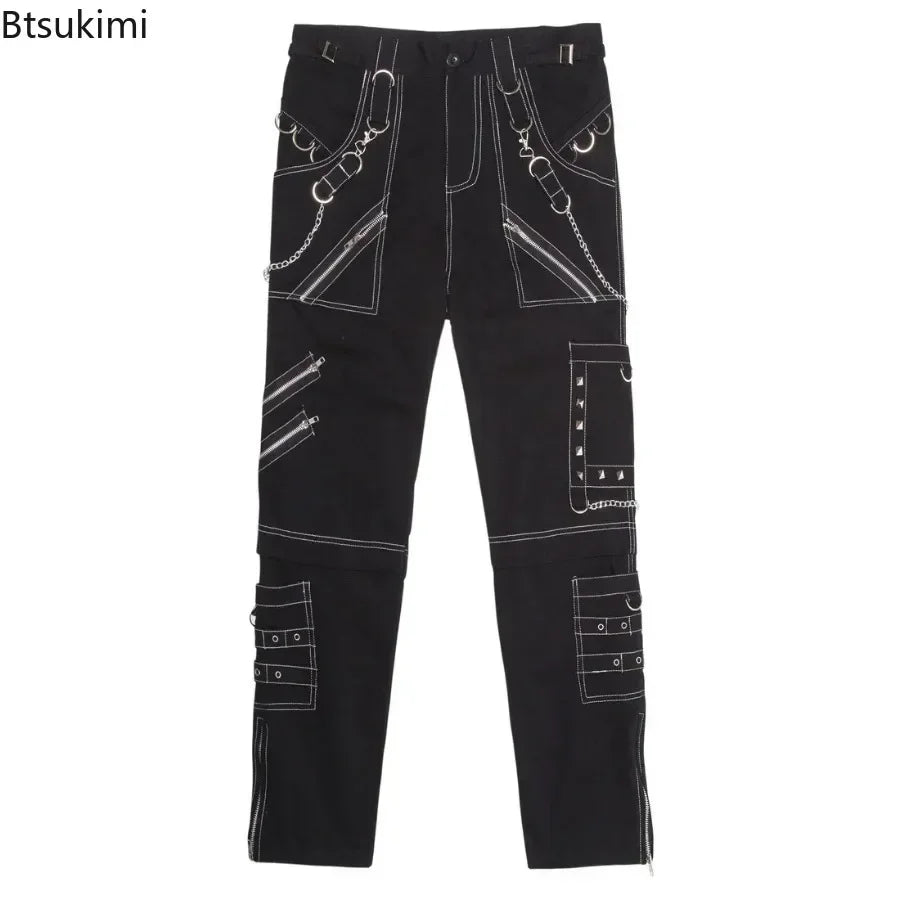 Men's Rock Punk Gothic Pants