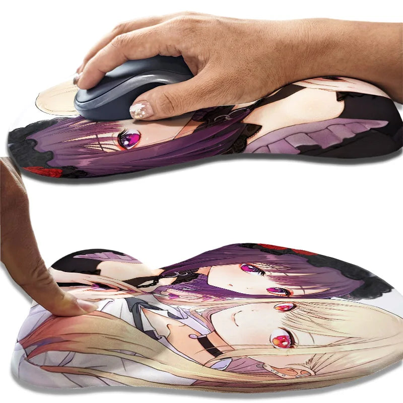 Wrist Rest 3D Soft and Smooth Silicone Mouse Pad