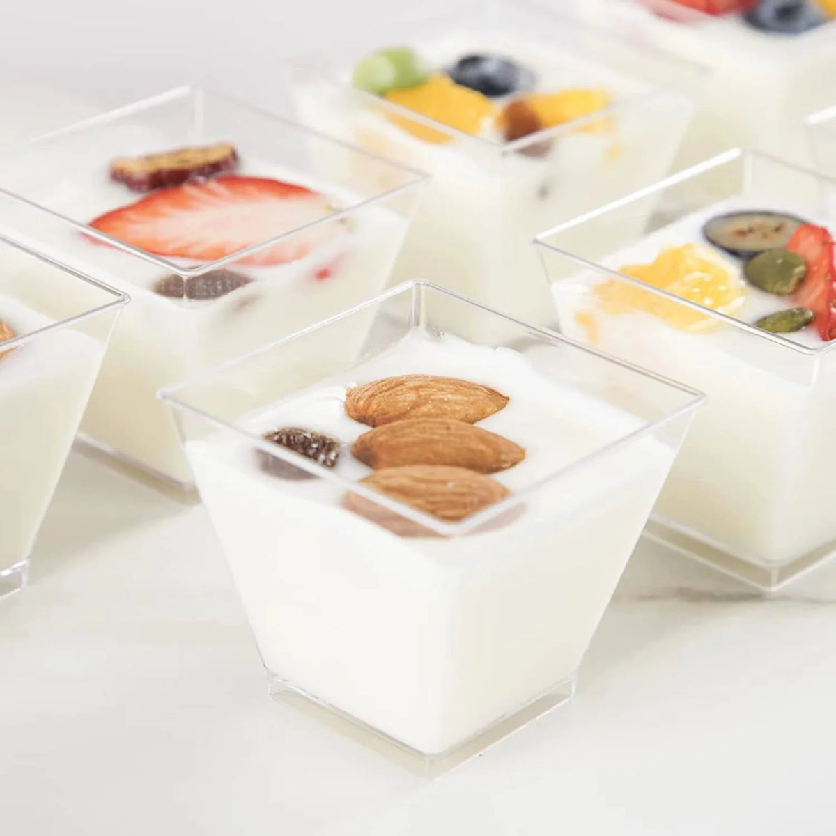 100/50Pack 2OZ Mini Dessert Cups