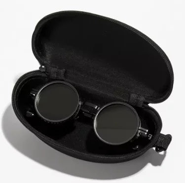 Stepless Rotating Filter Retro Polarized Sunglass