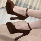 11cm Square High Heel