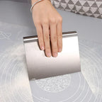 Stainless Steel Scale Cake Scraper