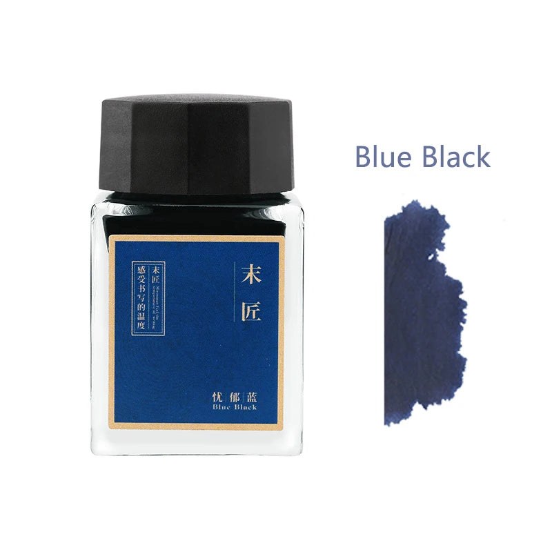 MAJOHN Waterproof 20ml Various Color Glass Bottled Ink
