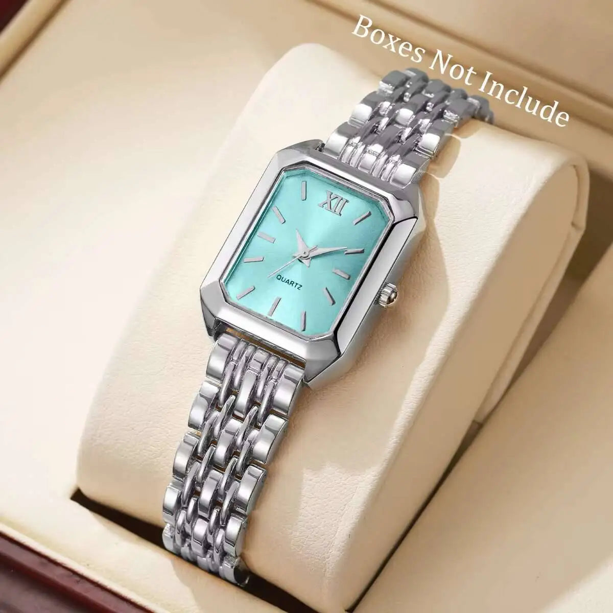 Rectangle Women Quartz Watch Luxury Analog Wristwatches