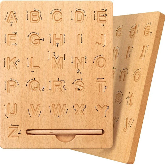 Wooden Letters Practicing Board