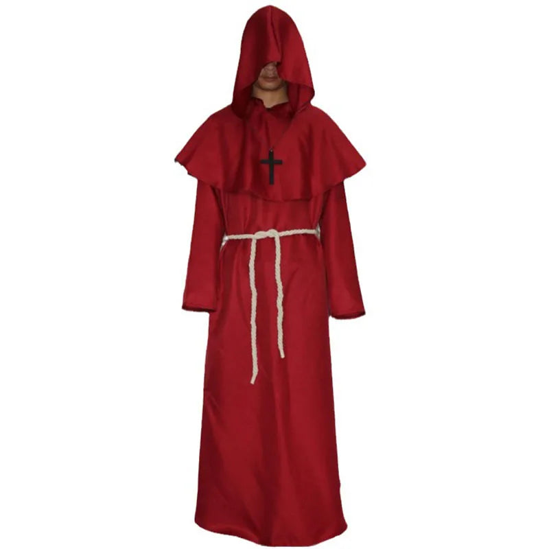 Halloween cosplay costumes ancient costumes medieval monk
