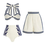 Women 3-Piece high waist swimwear