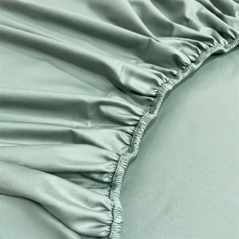 Ice Silk Fitted Sheet 90x200cm