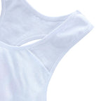2/4PCS Big Girls Loves Printed Sports Training Bras