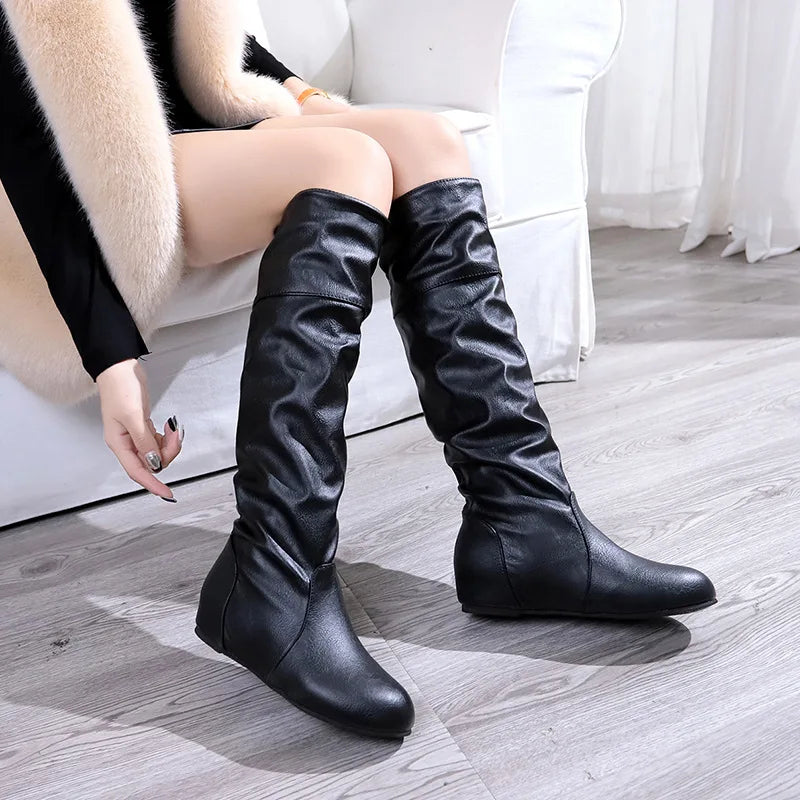 High Long Western Cowgirl Boots
