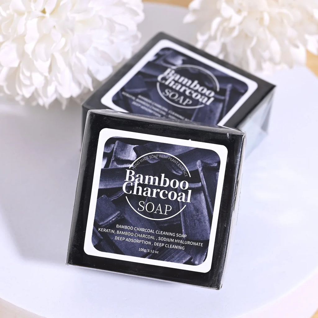 Bamboo Charcoal Powder Deep Cleaning Soap