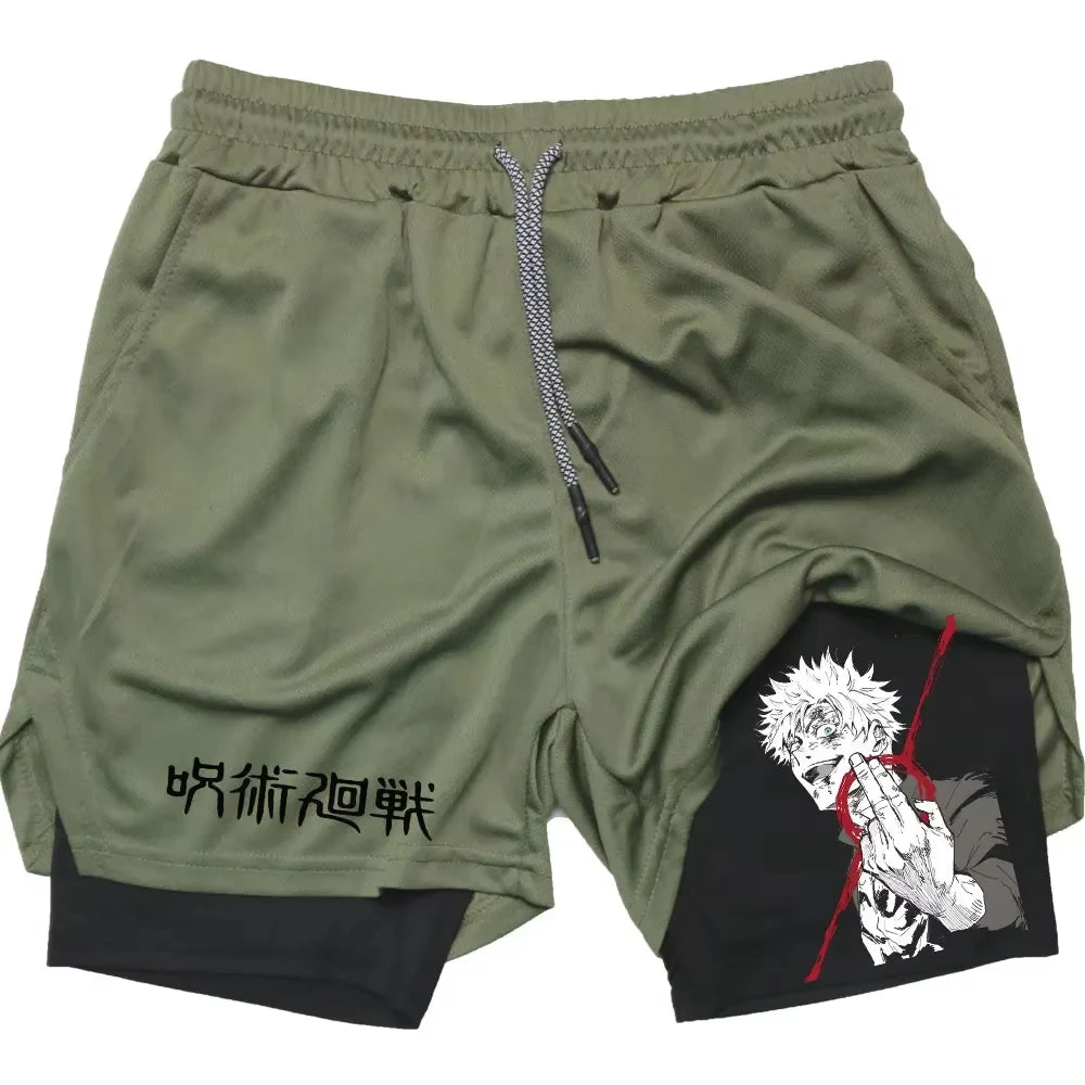 Anime  Gym Shorts