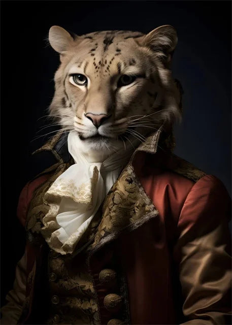 Aristocrat Animals Portrait Posters