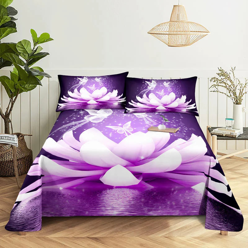 Purple animated Bed Sets