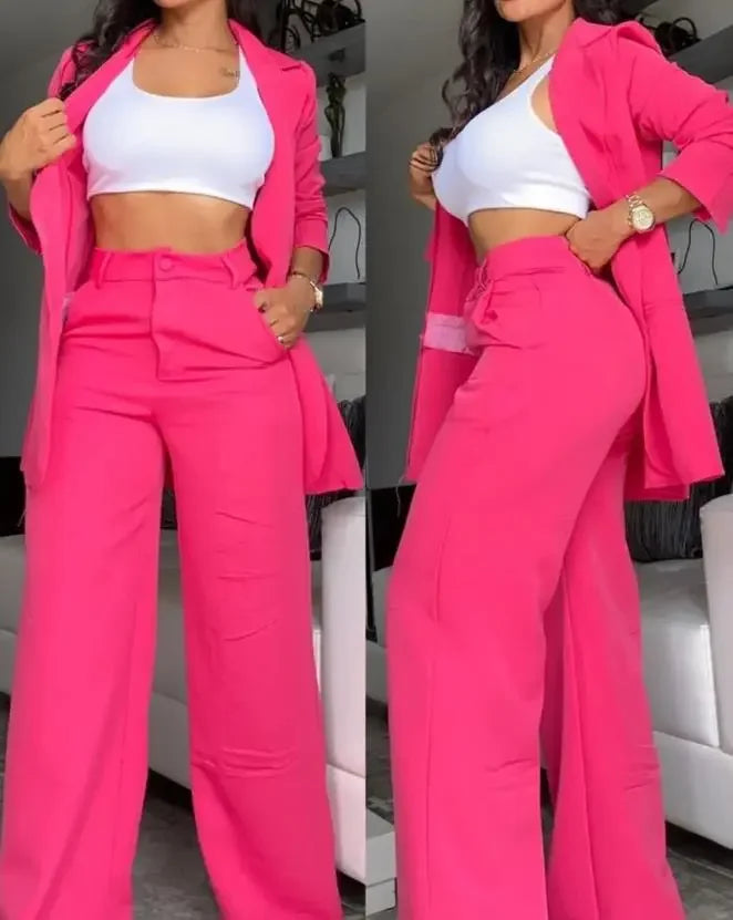 Woman Elegant Blazer Sets