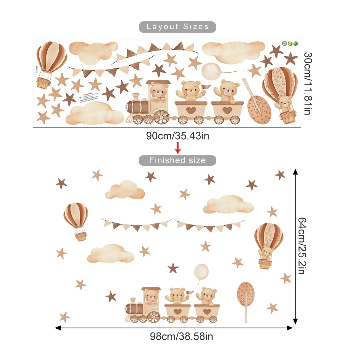 Nursery Room Decoration Decal