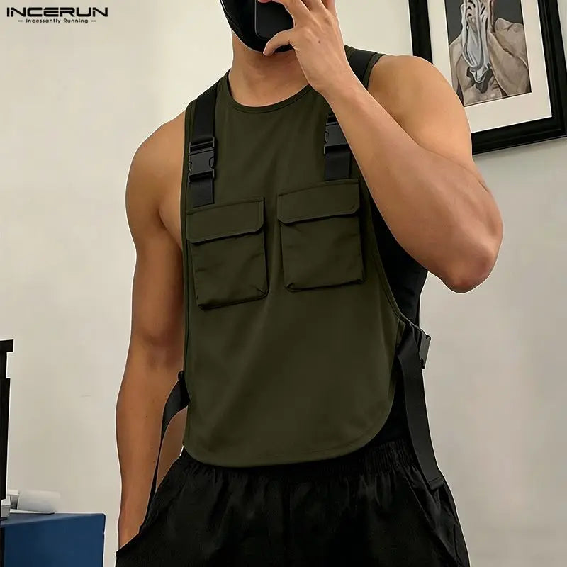 INCERUN Men's Tank Tops