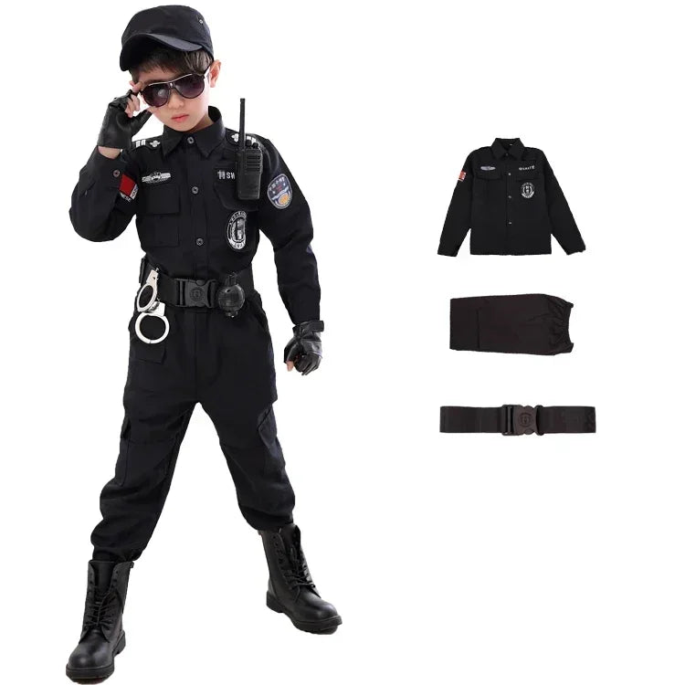 children's police officer costume