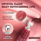 QIBEST Mirror Crystal Jelly Lip Gloss