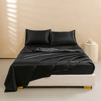 4 Pcs Satin Bed Sheets