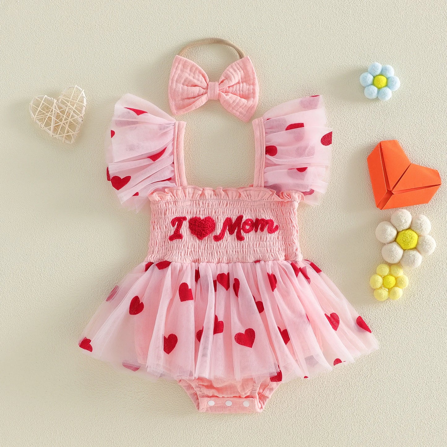 Baby Girl Mother's Day Outfit