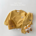 Kids Sports Bear Sweatshirt Pants 2Pcs Suits Outfits