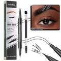 Two-pronged Eyebrow Pencil Waterproof
