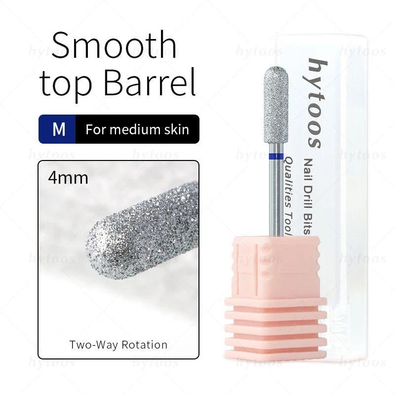 HYTOOS Chrome Diamond Nail Drill Bits