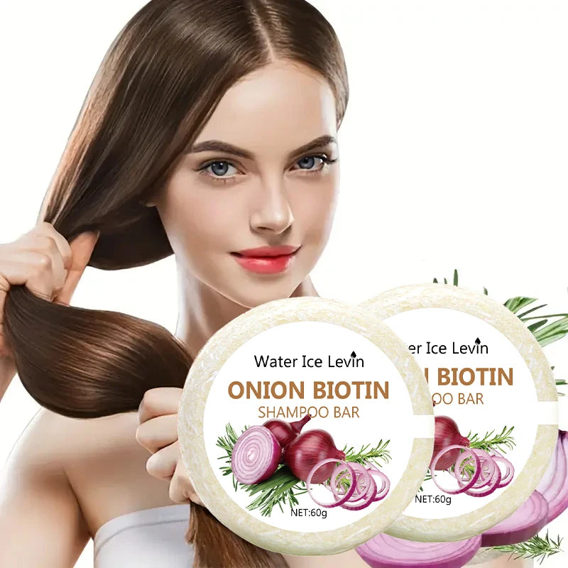 Onion & Biotin Hair Wash Bar - 60g