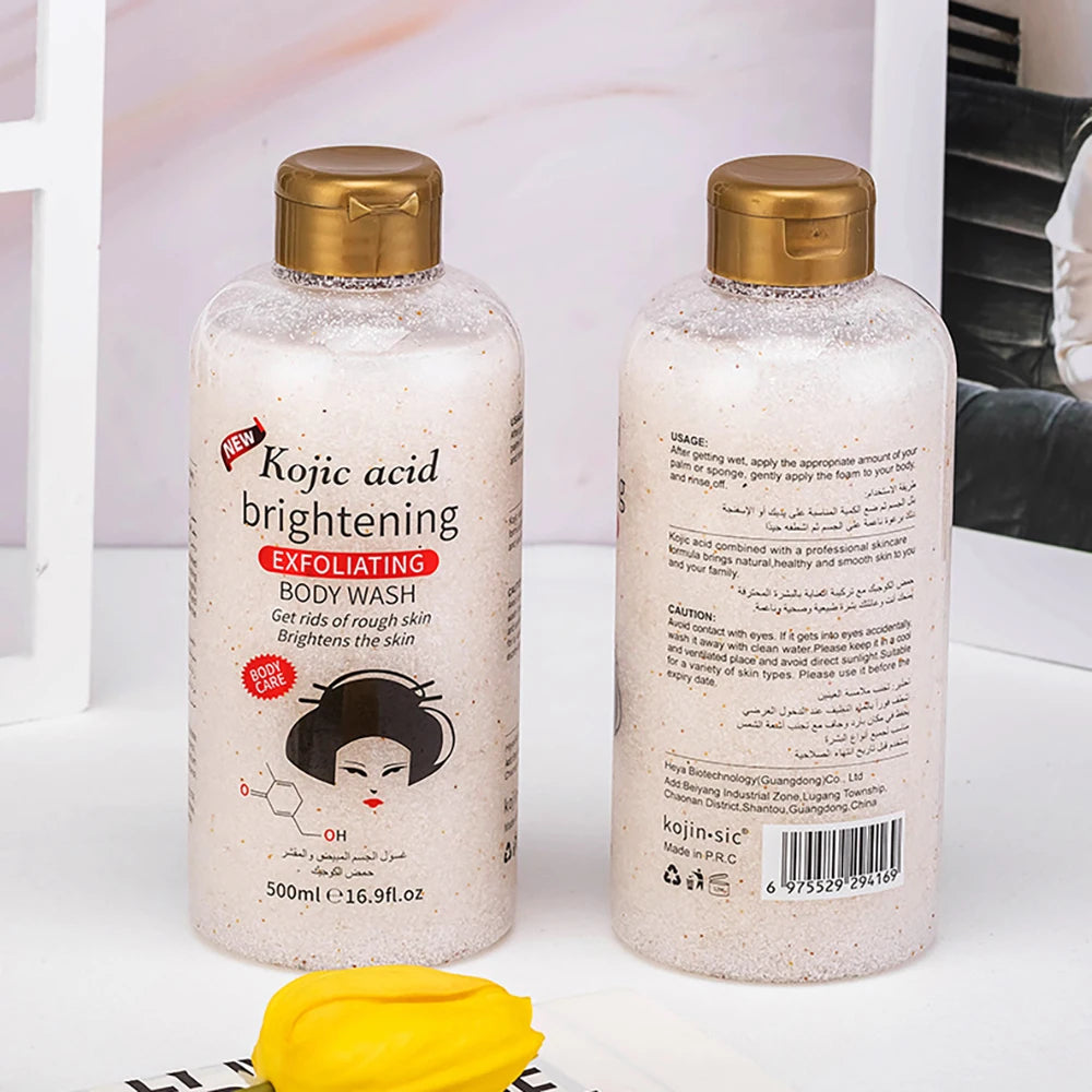 500ml Rose Kojic Acid Lavender Shower Gel