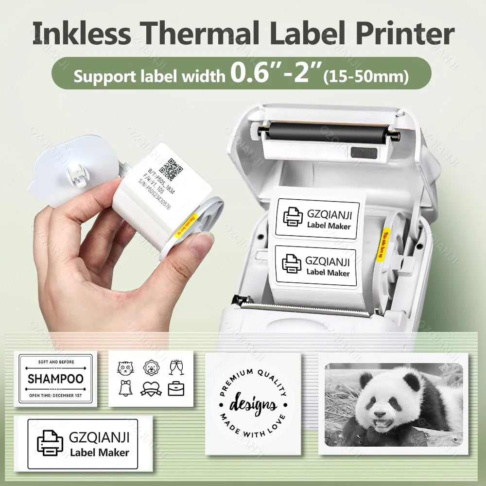 Marklife P50 Thermal Mini Wireless Label Sticker Printer