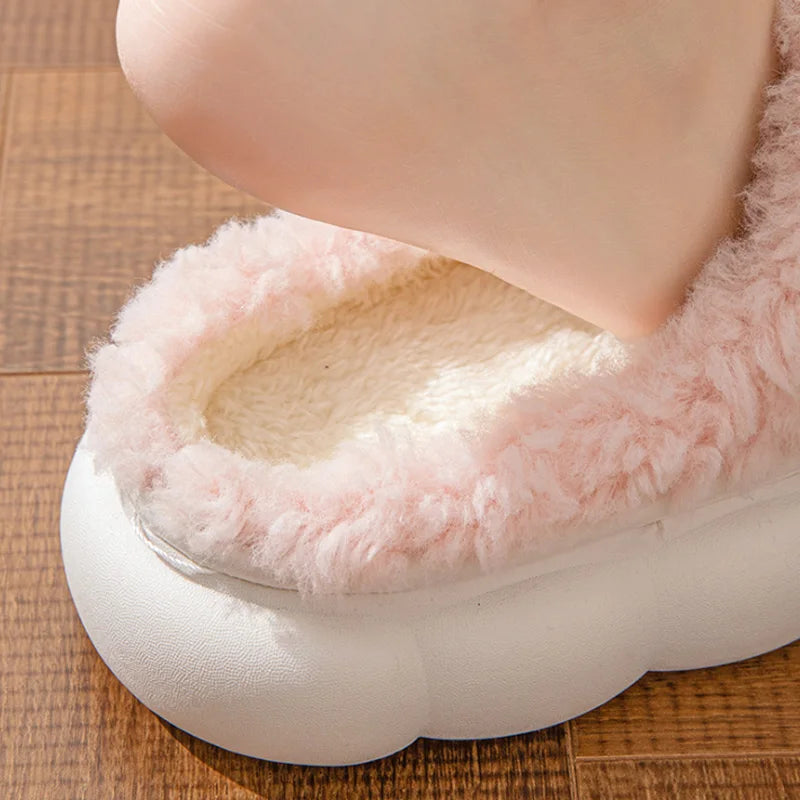 Winter plush Fur Slippers
