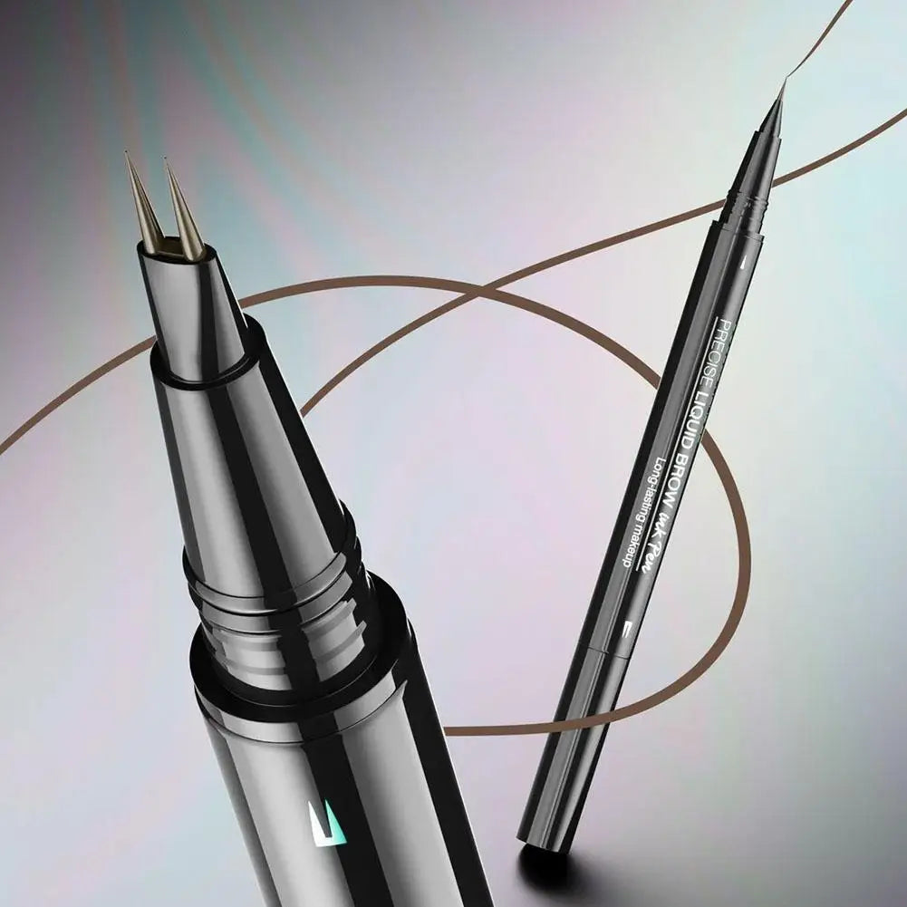 Two-pronged Eyebrow Pencil Waterproof