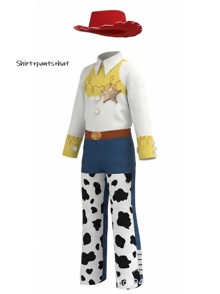 Women and Men Western Cowboy Cosplay Outfit