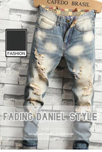 Distressed Ripped Jeans
