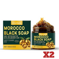 1/2/3pcs Morocco Black Soap