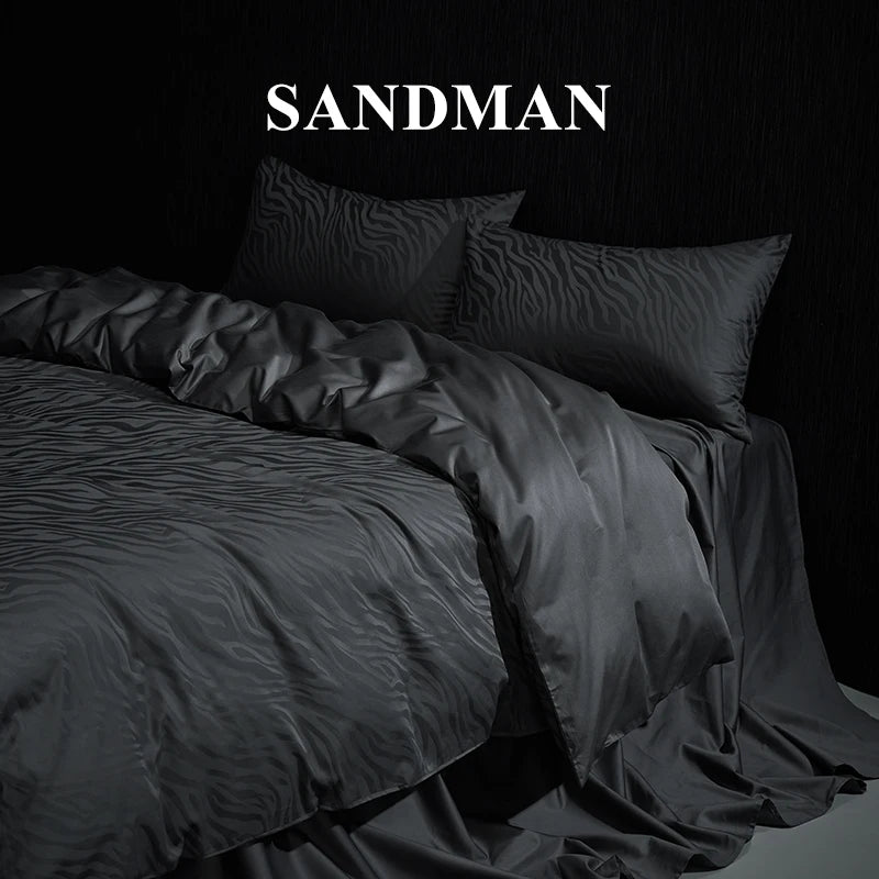 4pcs Satin Bed Set