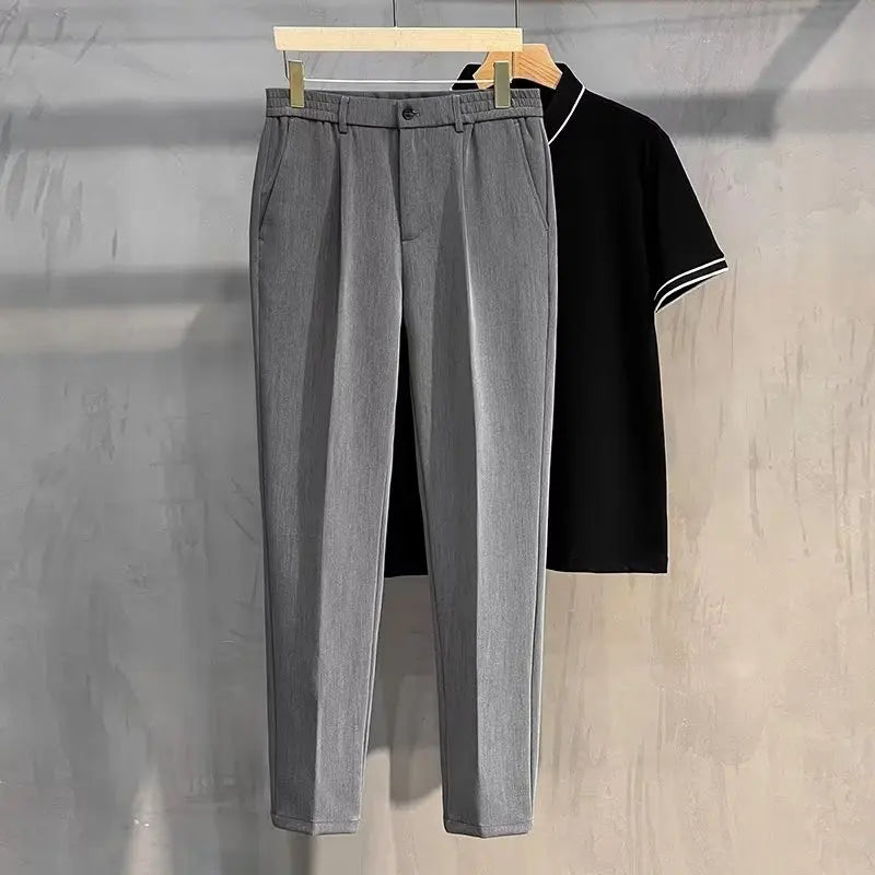 2026 Men's Straight-Leg Suit Pants